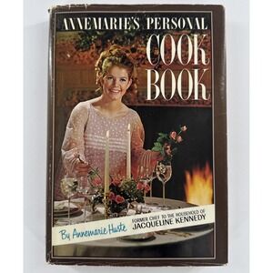 Annemarie's Personal Cook Of Jacqueline Kennedy Vintage Cookbook Annmarie Huste